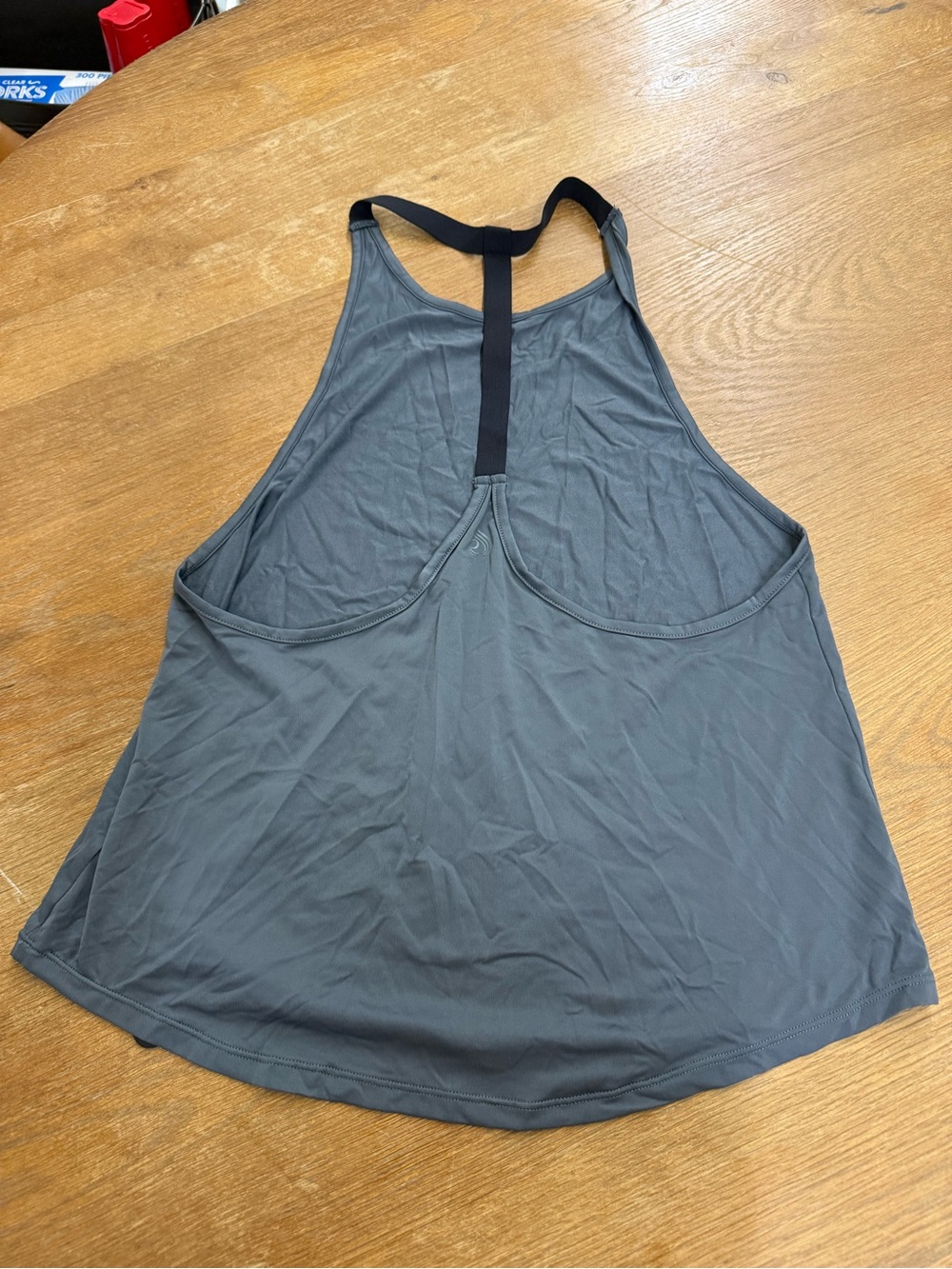 Ryderwear Gray Motion Slinky T-Back - Racerback Tank Top